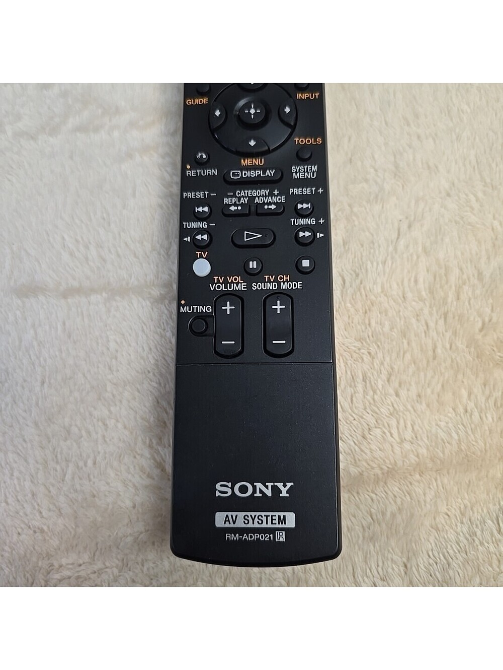 Sony AV System Remote Control RM-ADP021 - Picture 3 of 7